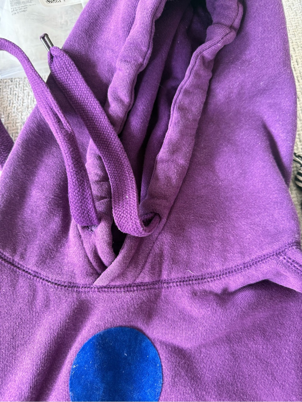 Isabel Marant Miley Purple Logo Hoodie - Picture 9 of 10